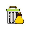 trash bins